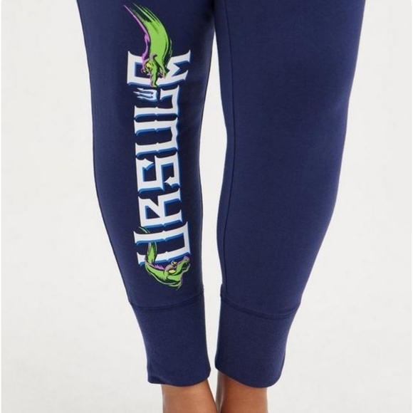 Torrid Disney Ursula Flotsam & Jetsam Sleep Legging Navy Blue 2X - Picture 2 of 10